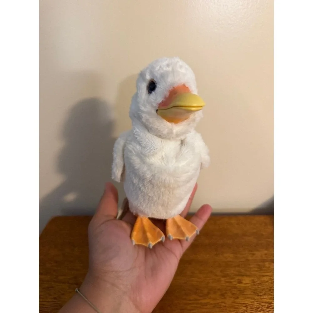 Adorable Hasbro FurReal Friends White Duckling Toy, Animated - Working! 2007